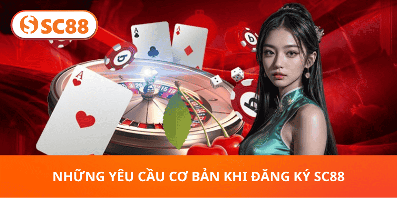 Những Yêu Cầu Cơ Bản Khi Đăng Ký sc88